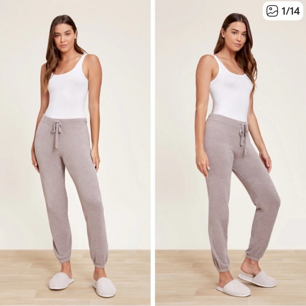 Barefoot Dreams Cozy Taupe Joggers